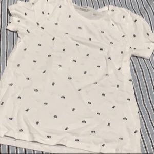 J Crew Collector Tee Camera Print